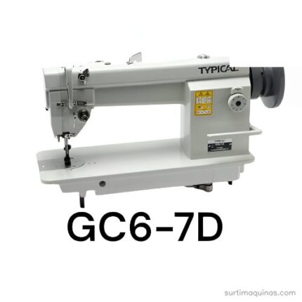 GC6-7D Plana una Aguja Triple Transporte Mecanica Typical