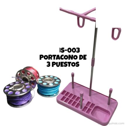 Portaconos de Hilo 3 Puestos TH-3S-003