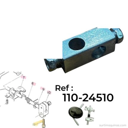 110-24510 Soporte de Rodillera Plana Repuestos